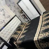 سرویس خواب کامل نگین دار|تخت و سرویس خواب|شیراز, شهرک یاس طلاییه|دیوار