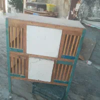 قفسه چوبی