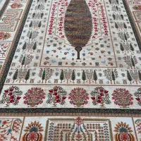 بهشتی در تار پود کرم سبز ۱۲۰۰ درختی جدید|فرش|بوشهر, |دیوار