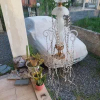 دو عدد لوستر کریستال ۸ شاخه..