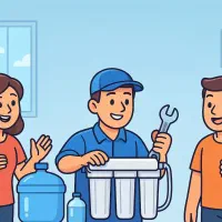 نصب و تعویض فیلتر و تعمیرات تصفیه آب خانگی