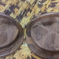 سوفله خوری و ظروف چوبی و جام