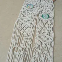 دیوار کوب مکرومه