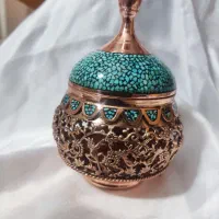 آموزش دوره فیروزه کوبی روی مس