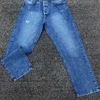 شلوارجین راسته بگ نیم بگ مام وپارچه ای عمده تک