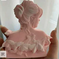 شمع وسنگ مصنوعی زیبا وماندگار