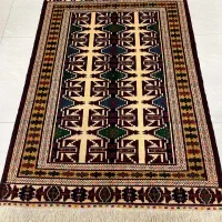 قالیچه دستباف ترکمن قدیم بافت|فرش|مشهد, جانباز|دیوار