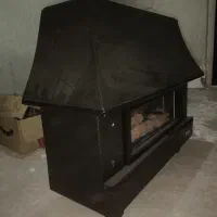 بخاری شومینه گازی نیک کالا|بخاری، هیتر، شومینه|میانه, |دیوار