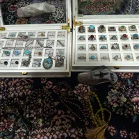 دو عدد کلکسیون انگشتر نقره|کلکسیون اشیاء عتیقه|سیرجان, |دیوار