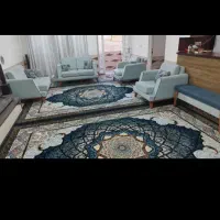 مبل راحتی شش نفره|مبلمان خانگی و میز عسلی|شیراز, شهرک امام حسن|دیوار