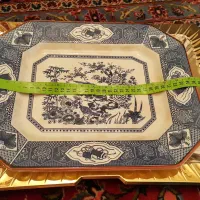 عتیقه دیس قدیمی ژاپن  کمیاب  کاملا نو|کلکسیون اشیاء عتیقه|رشت, گلسار|دیوار