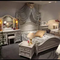 سرویس خواب تخت سلطنتی شرکتی|تخت و سرویس خواب|قزوین, |دیوار