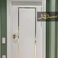 درب ضد سرقت درب اتاقی نرده شیشه ای، کرکره کد P024