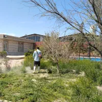 دور کردن علف