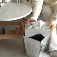 جادستمال و سطل آینه ای ونیزی