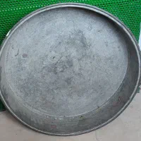 تشت مسی قدیمی|ظروف پخت‌وپز|زنجان, |دیوار