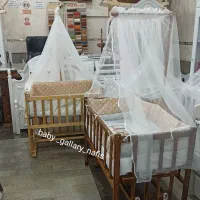 گهواره سنتی تبریز سیسمونی نوزاد تخت کنار مادر مدلv