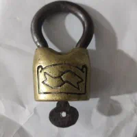 قفل بسیار قدیمی برنز|کلکسیون اشیاء عتیقه|سلماس, |دیوار