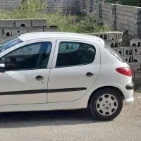 ۲۰۶ دورنگ تیپ۲ آس|خودرو سواری و وانت|نکا, |دیوار