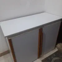 پیشخوان وکابینت ام دی اف|کتابخانه، شلف، قفسه‌های دیواری|رشت, کوی مهر|دیوار