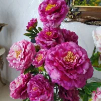 گل زیبا وبزرگ|گل مصنوعی|همدان, |دیوار