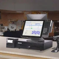 صندوق مکانیزه فروشگاهی بارکدخوان فیش پرینتر|فروشگاه و مغازه|همدان, |دیوار