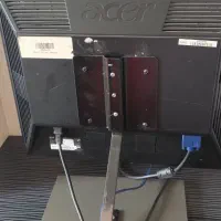 کامپیوتر مانیتور acer و کیس asus|رایانه رومیزی|بابلسر, |دیوار