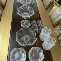 بشقاب ودیس گل میوه ای وکریستال|ظروف سرو و پذیرایی|رفسنجان, |دیوار