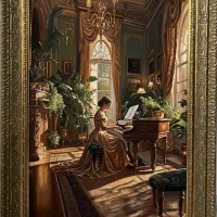 استخدام نقاش هنرمند تابلوهای کلاسیک|استخدام هنری و رسانه|تهران, جنت‌آباد شمالی|دیوار