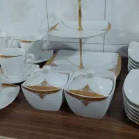 ست پذیرایی چایی خوری و شیربنی خوری ۶نفره|ظروف سرو و پذیرایی|اهواز, شهرک برق|دیوار