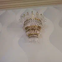 3 عدد لوستر با 1 دیوارکوب|لوستر و چراغ آویز|گرگان, |دیوار