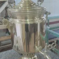 دوعددسماور ذغالی وگازی.ذغالی ۳۰ لیتر.گازی ۴۰ لیتر|سماور، چای‌ساز، قهوه‌ساز|بناب, |دیوار
