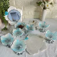 هفتسین هفت سین سفید طلایی طرح عروس|صنایع دستی و سایر لوازم تزئینی|تهران, استقلال|دیوار