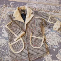 کت پشمی آستردار