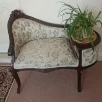 میز تلفن چوبی در حد نو