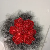 دسته گل رز شاین دار ۷ شاخه
