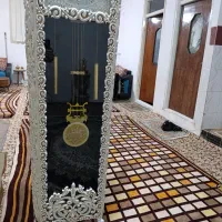 ساعت ایستاده طرح چوب