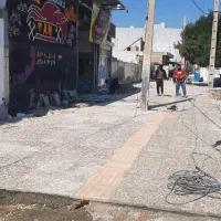 جذب استادکار کفپوش بتنی پیاده رو و سنگ جدول