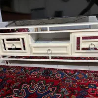 ست میز تی وی و آینه کنسول