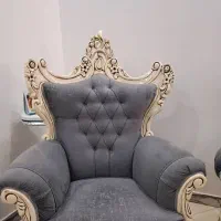 مبل سلطنتی در حد نو چوب گردو|مبلمان خانگی و میز عسلی|تهران, افسریه جنوبی|دیوار
