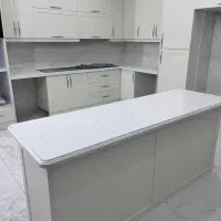 اجرای کوارتز سرامیک سنگ طبیعی صحفه پیشخوان جزیره