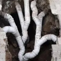 لوله کشی فاضلاب شهری