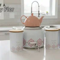 ست کتری و قوری همراه پاسماوری|قوری، کتری، قهوه‌ساز دستی|تهران, شوش (باغ آذری)|دیوار