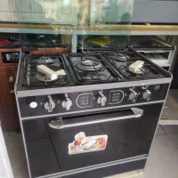 اجاق گاز طرح فر رویه لعاب فندک خور (ورق ضخیم)