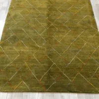 قالیچه سه متری دو پود قشقایی شیراز رنگ طبیعی|گلیم، جاجیم، گبه|تهران, حر|دیوار