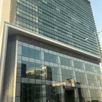 نمای شیشه ای کرتین وال پنجره آلومینیومی ترمال بریک