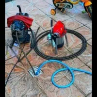 باز کردن لوله با دستگاه فنربرقی