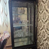 بوفه ویترین کلاسیک شیشه ای 4 طبقه|بوفه، ویترین، کنسول|تهران, دبستان|دیوار