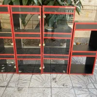 قفسه، کتاب خانه، بوفه MDF|کتابخانه، شلف، قفسه‌های دیواری|کرمانشاه, |دیوار