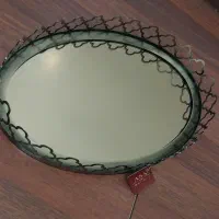 سینی آیینه ایی بیضی